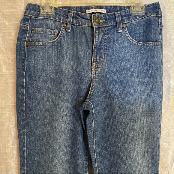 Bandolino jeans SZ 6, GUC, wide leg, stretch Mandie classic fit, relaxed fit - Picture 6 of 12